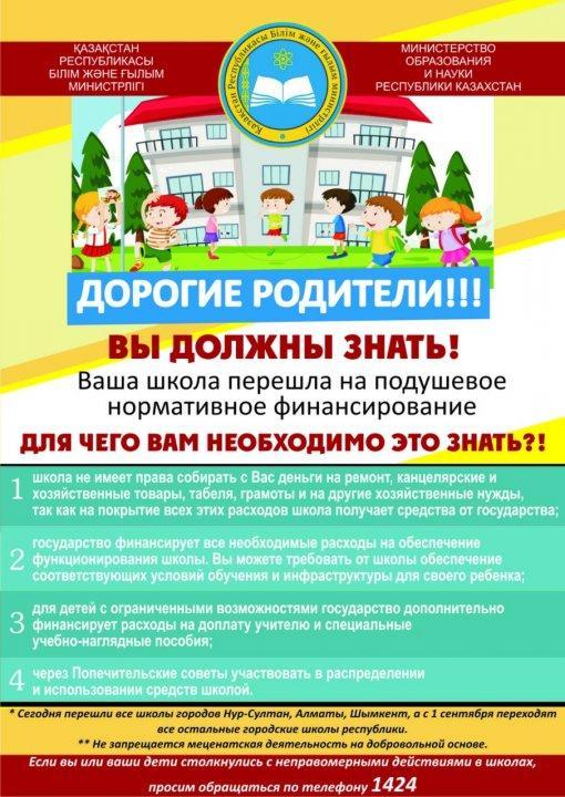Дорогие родители! Вы должны знать!