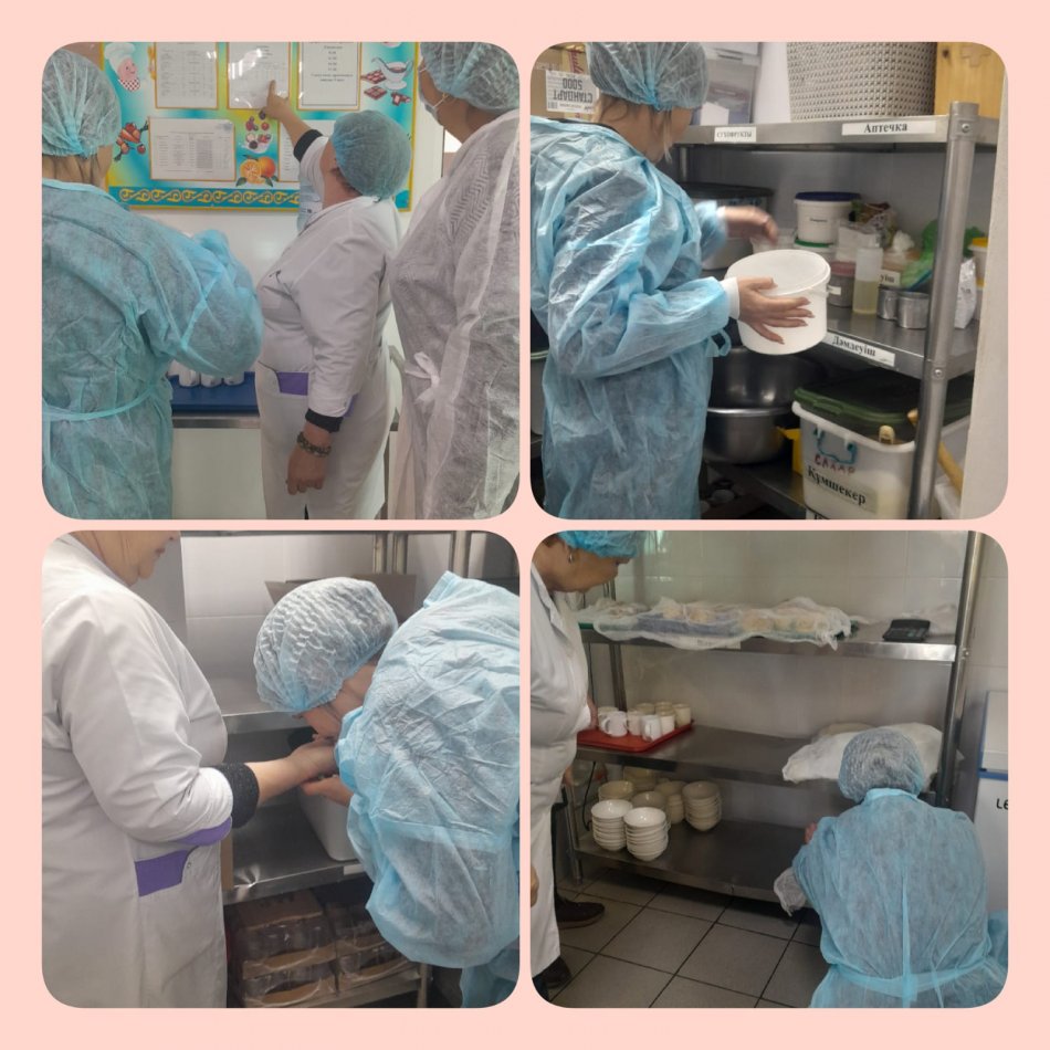 Проверка школьной столовой бракеражной комиссией